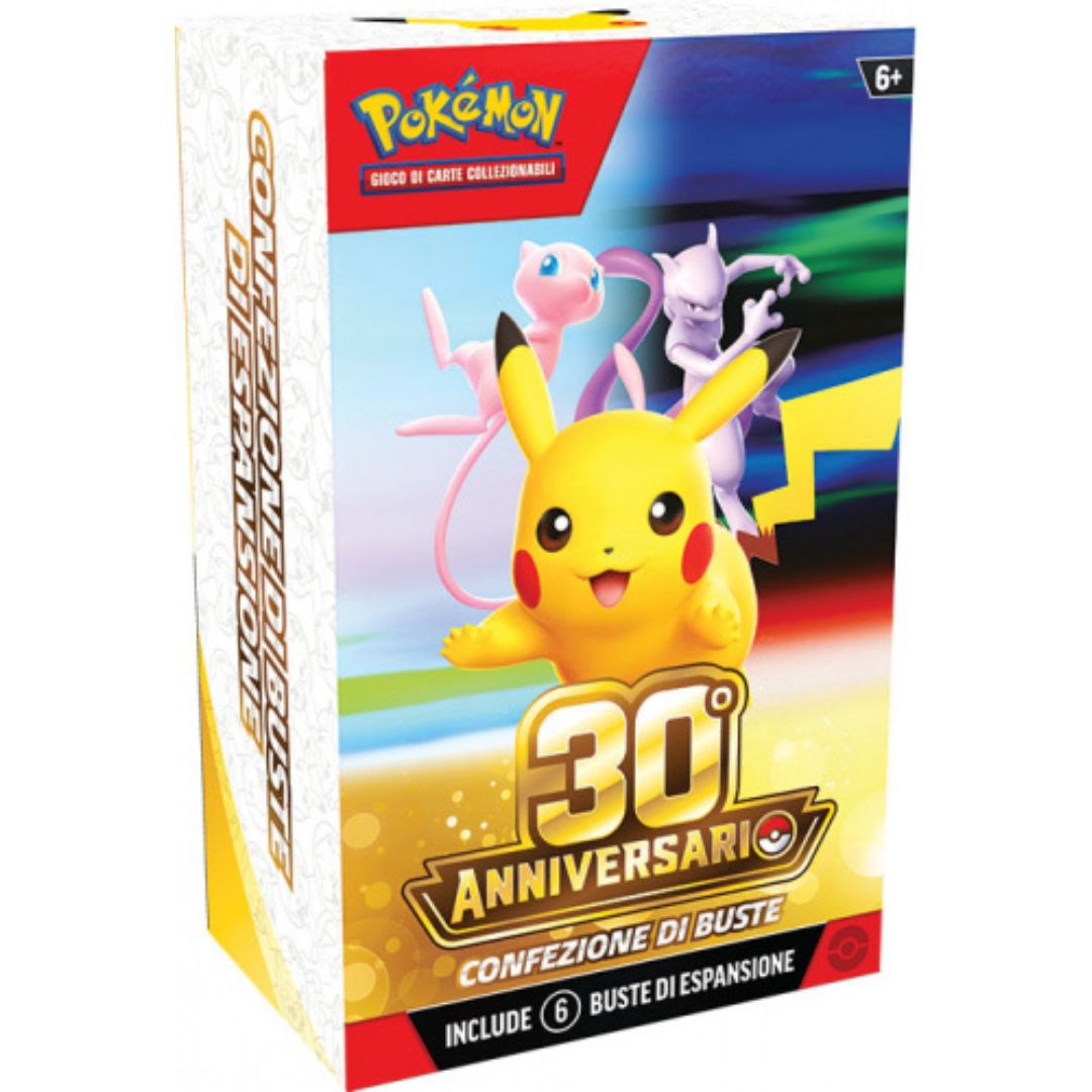 Pokémon 30° Anniversario 6 buste - ITA