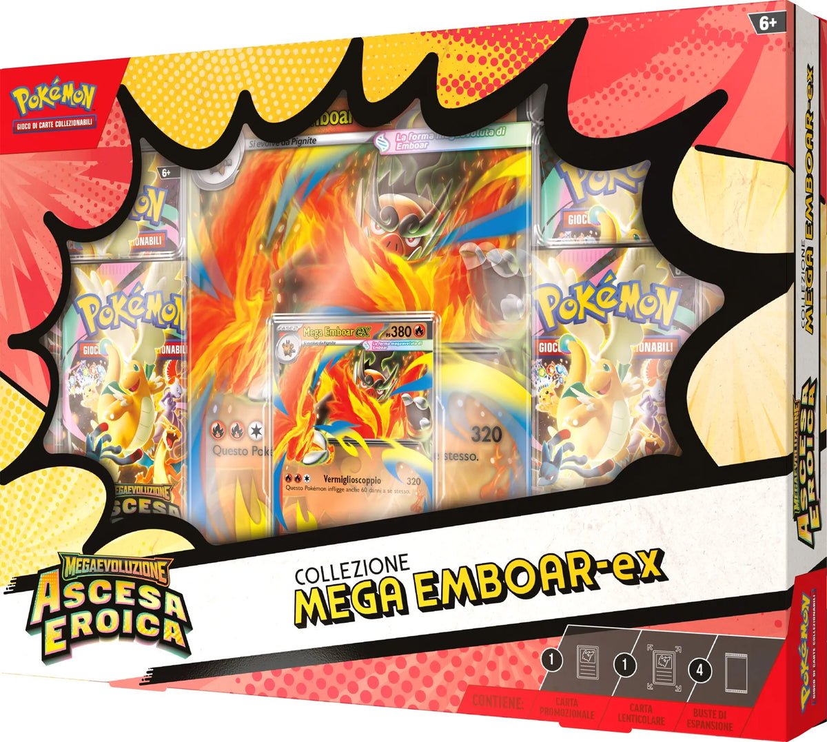 Pokémon Collezione Mega Emboar-EX - ITA