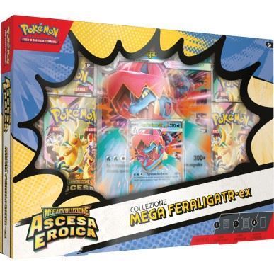 Pokémon Ascesa Eroica Mega Feraligatr-ex - ITA